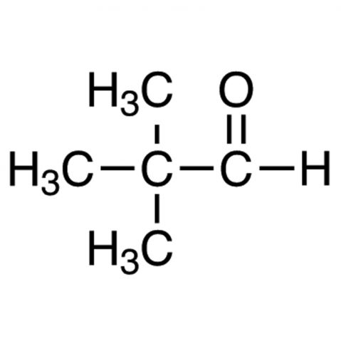 Trimethylacetaldehyde Chemische Struktur