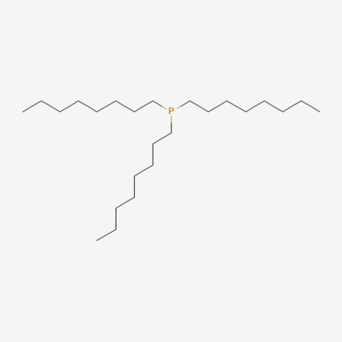 Trioctylphosphine Chemical Structure