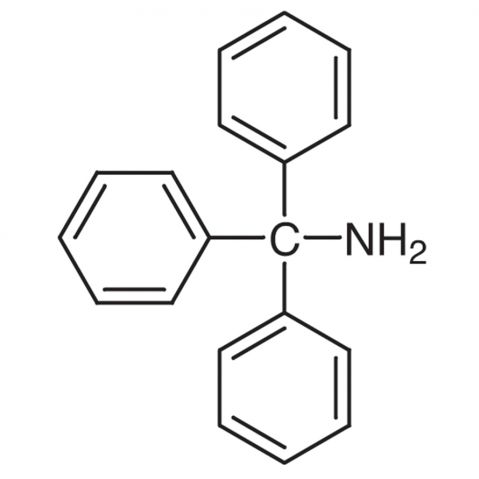 Triphenylmethylamine Chemical Structure