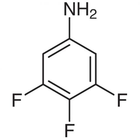 3,4,5-Trifluoroaniline Chemical Structure