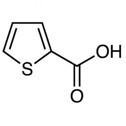 2-Thiophenecarboxylic acid 化学構造