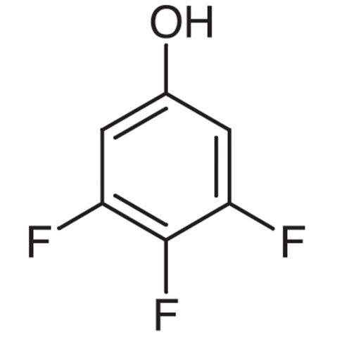 3,4,5-Trifluorophenol Chemical Structure