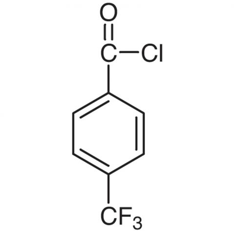 4-(Trifluoromethyl)benzoyl chloride التركيب الكيميائي