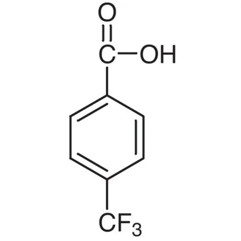 4-(Trifluoromethyl)benzoic acid Chemical Structure