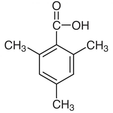 2,4,6-Trimethylbenzoic acid Chemical Structure