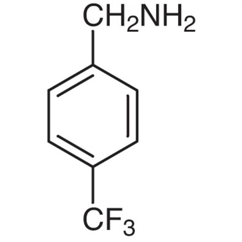 4-(Trifluoromethyl)benzylamine 化学構造