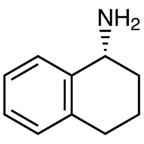 (R)-(-)-1,2,3,4-Tetrahydro-1-naphthylamine 化学構造