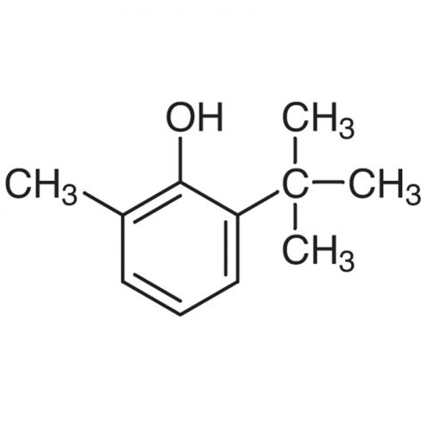 2-tert-Butyl-6-methyl-phenol Chemical Structure