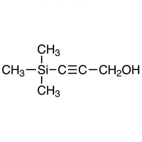 3-(Trimethylsilyl)propargyl alcohol 化学構造