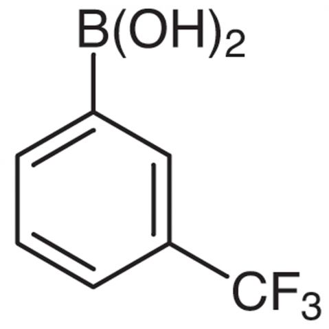 3-(Trifluoromethyl)phenylboronic acid（contains varying amounts of Anhydride） Chemical Structure