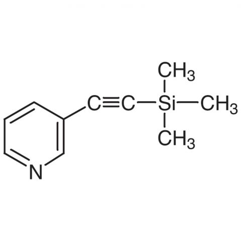 3-[(Trimethylsilyl)ethynyl]pyridine Chemical Structure