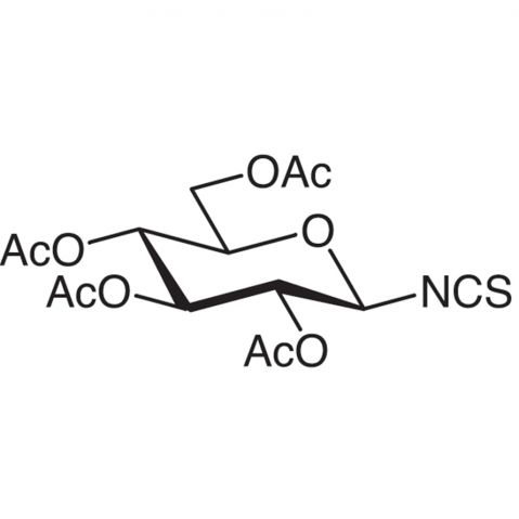 2,3,4,6-Tetra-O-acetyl-β-D-glucopyranosyl isothiocyanate التركيب الكيميائي