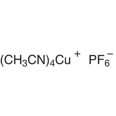 Tetrakis(acetonitrile)copper(I) hexafluorophosphate Chemical Structure