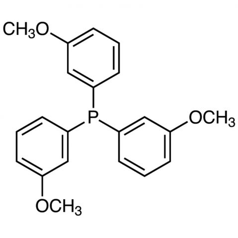 Tris(3-methoxyphenyl)phosphine Chemical Structure