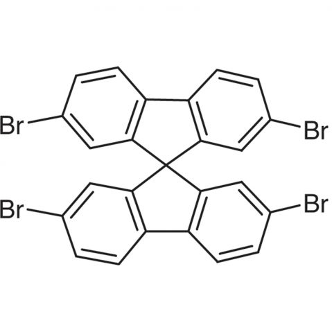 2,2',7,7'-Tetrabromo-9,9'-spirobifluorene التركيب الكيميائي