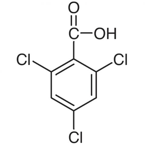 2,4,6-Trichlorobenzoic acid Chemical Structure