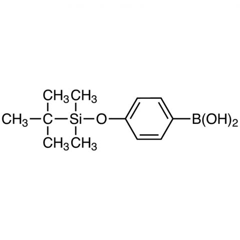 4-(tert-Butyldimethylsilyloxy)phenylboronic Acid التركيب الكيميائي