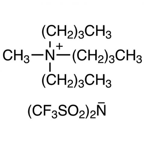 Tributylmethylammonium Bis(trifluoromethanesulfonyl)imide Chemical Structure