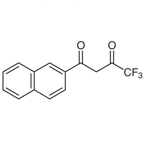 4,4,4-Trifluoro-1-(2-naphthyl)-1,3-butanedione Chemical Structure