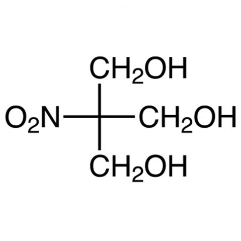 Tris(hydroxymethyl)nitromethane 化学構造