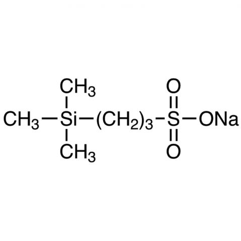 3-(Trimethylsilyl)-1-propane sulfonic acid sodium salt Chemical Structure