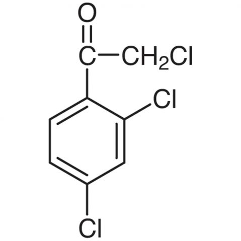 2,2′,4′-Trichloroacetophenone Chemical Structure