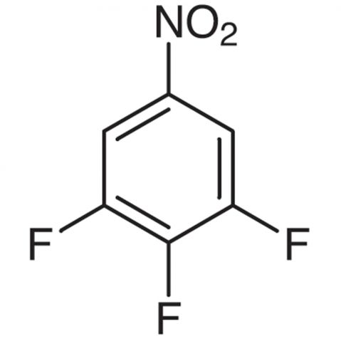 3,4,5-Trifluoronitrobenzene 化学構造