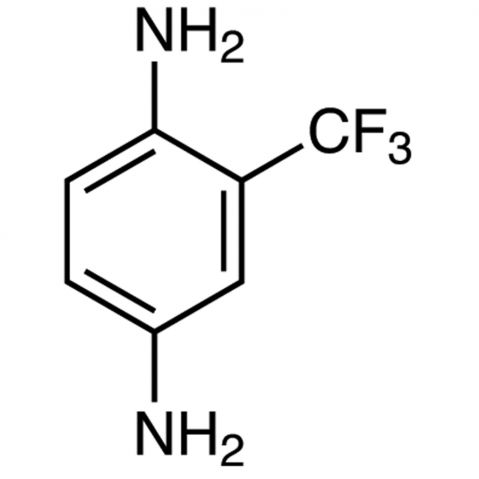 2-(Trifluoromethyl)-1,4-phenylenediamine Chemical Structure