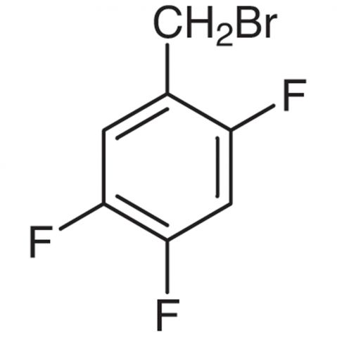 2,4,5-Trifluorobenzyl bromide Chemical Structure