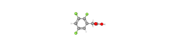 2,3,5-Trifluorophenylacetic acid Chemical Structure