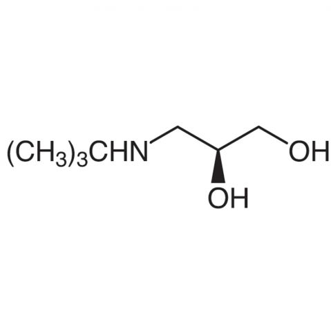 (S)-(-)-3-tert-Butylamino-1,2-propanediol التركيب الكيميائي