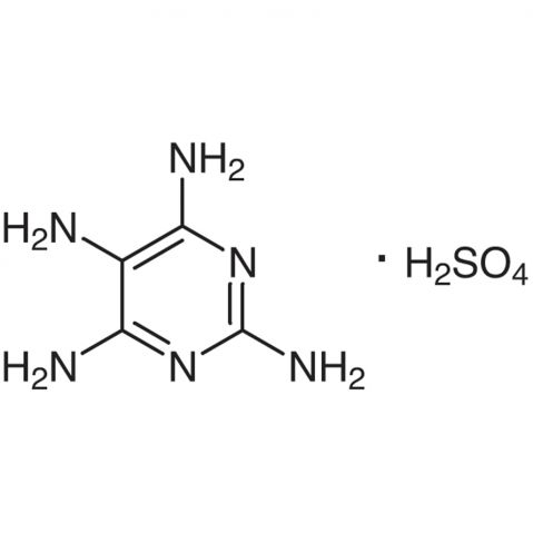 2,4,5,6-Tetraaminopyrimidine sulfate salt Chemical Structure