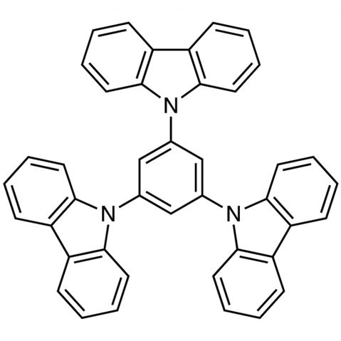 1,3,5-Tri(9H-carbazol-9-yl)benzene Chemical Structure