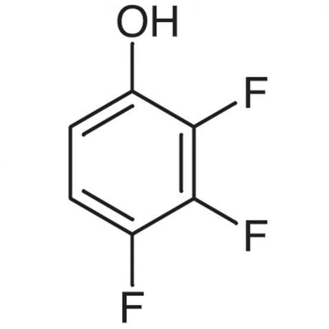 2,3,4-Trifluorophenol Chemical Structure