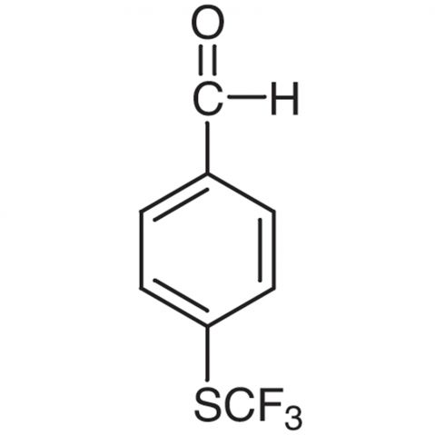 4-(Trifluoromethylthio)benzaldehyde 化学構造