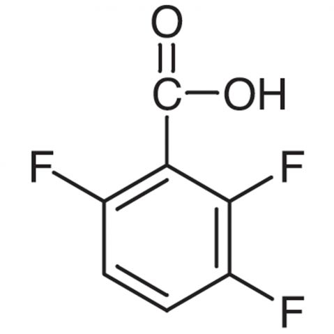 2,3,6-Trifluorobenzoic acid Chemische Struktur