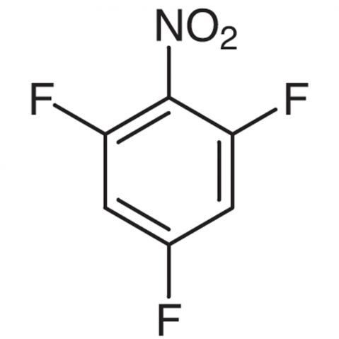 1,3,5-Trifluoro-2-nitrobenzene Chemische Struktur