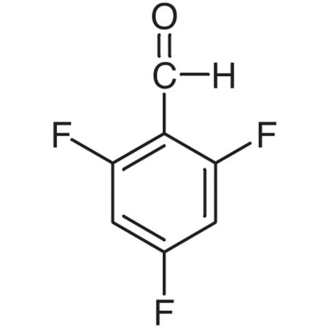 2,4,6-Trifluorobenzaldehyde Chemical Structure