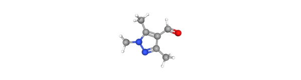 1,3,5-Trimethyl-1H-pyrazole-4-carboxaldehyde Chemical Structure