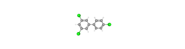 3,4',5-Trichlorobiphenyl 化学構造