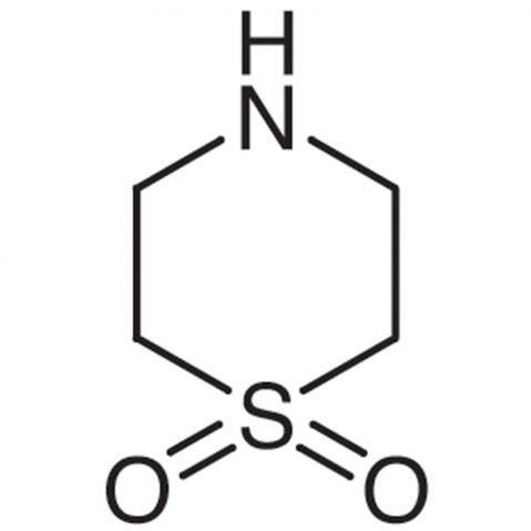 Thiomorpholine 1,1-Dioxide 化学構造