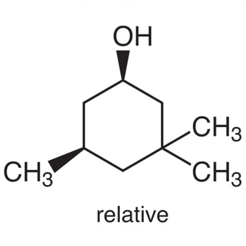 3,3,5-Trimethylcyclohexanol Chemische Struktur