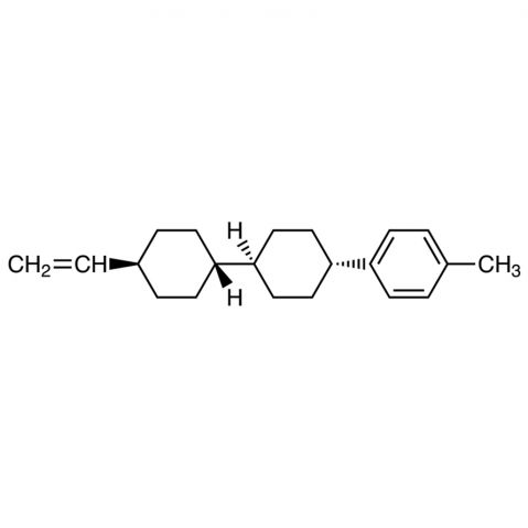 trans,trans-4-(4-Methylphenyl)-4'-vinylbicyclohexyl Chemische Struktur