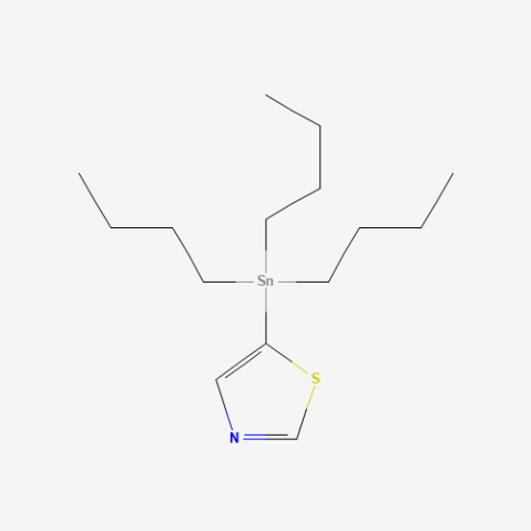 5-(Tri-n-butylstannyl)thiazole 化学構造