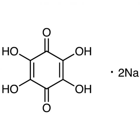 Tetrahydroxy-1,4-benzoquinone Disodium Salt Chemical Structure