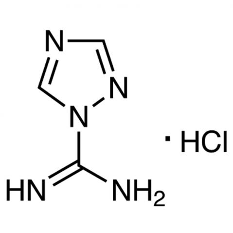 1,2,4-Triazole-1-carboximidamide Hydrochloride Chemische Struktur