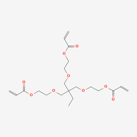 Trimethylolpropane ethoxylate triacrylate Chemische Struktur