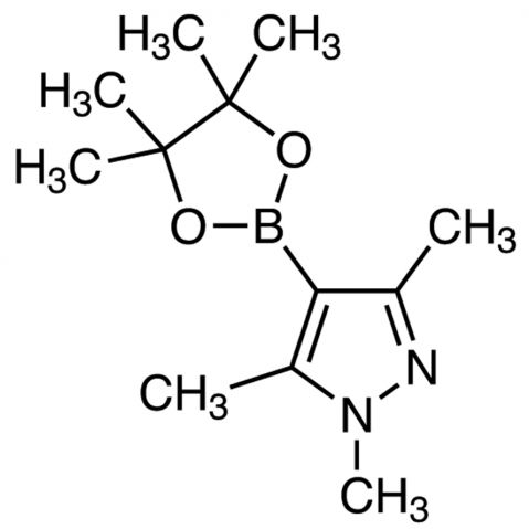 1,3,5-Trimethylpyrazole-4-boronic Acid Pinacol Ester Chemical Structure