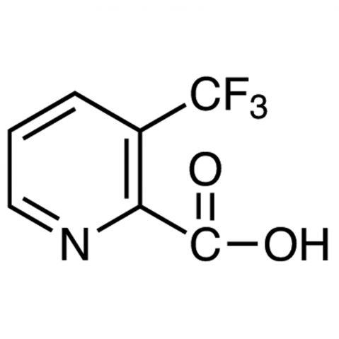 3-(Trifluoromethyl)-2-picolinic Acid Chemical Structure