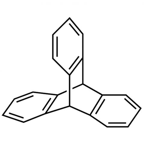 Triptycene Chemical Structure